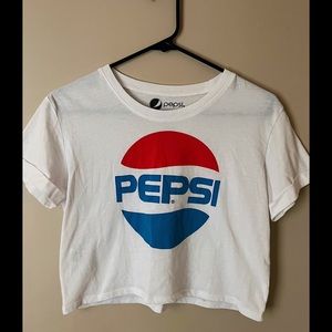 White Pepsi T-shirt | Size: Small